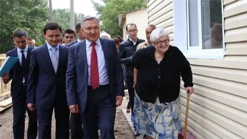 Жители села Кокпекты, пострадавшие от стихийного бедствия, получат новое жилье досрочно