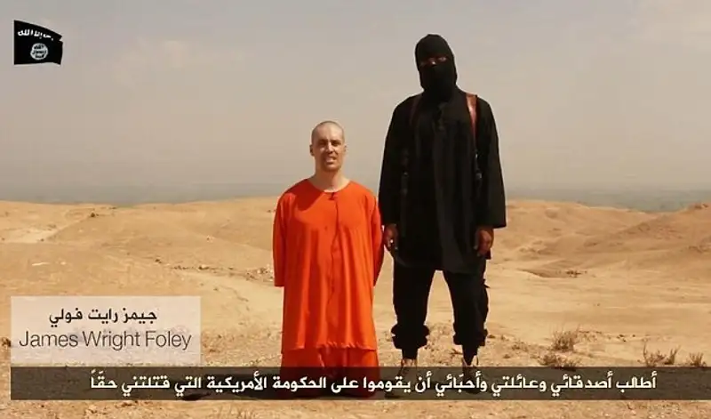 Terror: Photojournalist James Wright Foley spoke before his beheading to say ''I call on my friends, family members and loved ones to rise up against my real killers, the U.S. government.', фото - Новости Zakon.kz от 20.08.2014 17:41