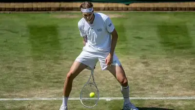 Александр Бублик впервые пробился в 4 круг Уимблдона , фото - Новости Zakon.kz от 07.07.2023 21:43