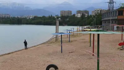 Алматы, озеро, пляж, фото - Новости Zakon.kz от 12.05.2023 14:23