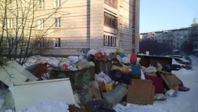 Младенца нашли в мусорном баке в Павлодаре