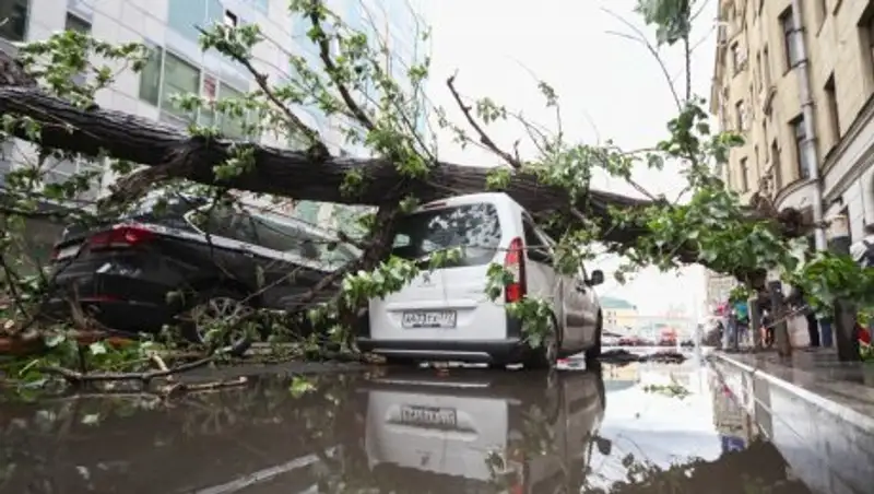 Страшный ураган пронесся по Центральной части России