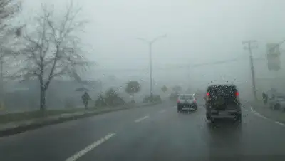 штормовое предупреждение в регионах, фото - Новости Zakon.kz от 14.04.2022 19:40