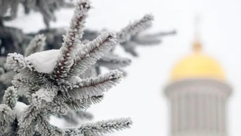 На Крещение сильных морозов не ожидается