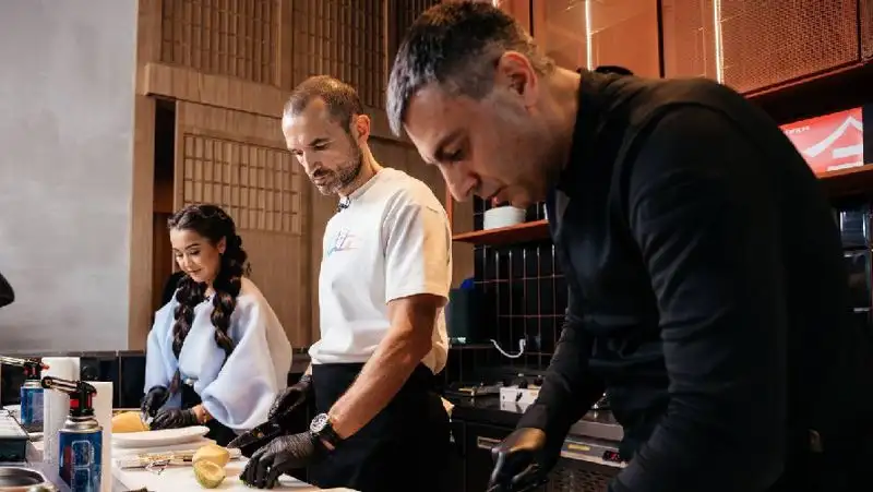 Японский колорит в Казахстане: ресторан "Тануки" устроил праздник