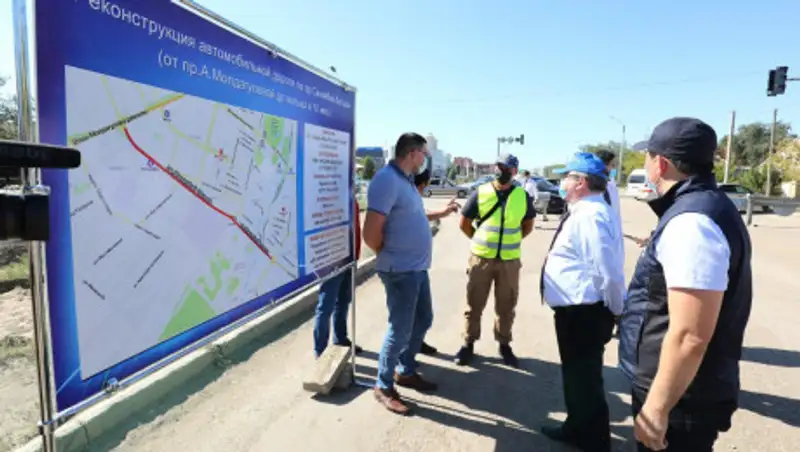 Уразалин ознакомился с ходом работ, проводимых в Актобе