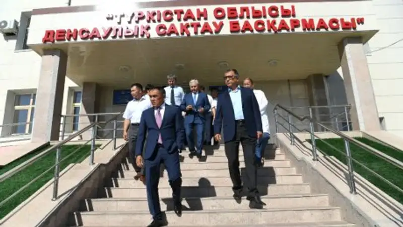 В Туркестан переехал ряд областных управлений