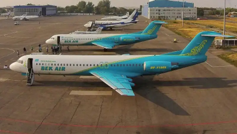 Bek Air вновь отменила рейсы