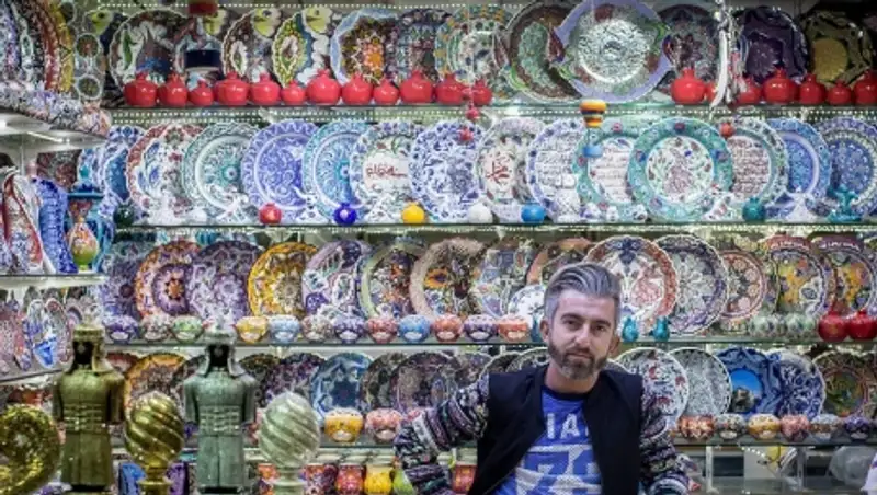 Пёстрые краски Гранд базара в Стамбуле