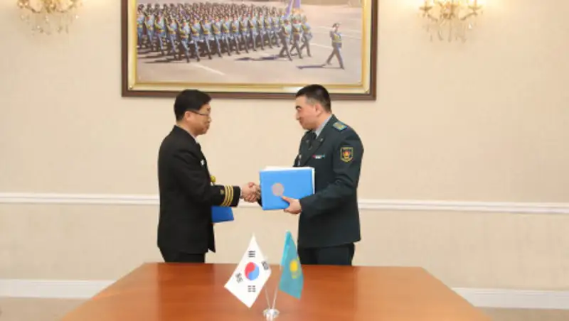 Казахстан и Корея договорились о военном сотрудничестве