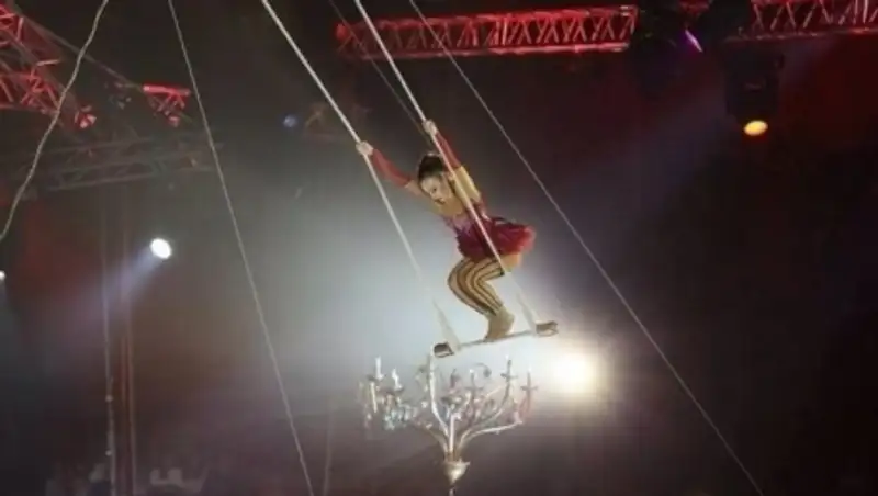 Гимнастка упала с высоты 25 метров в цирке Никулина