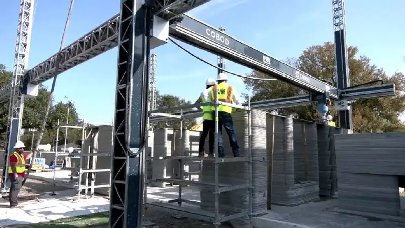 В США продали первый двухэтажный дом, напечатанный на 3D-принтере