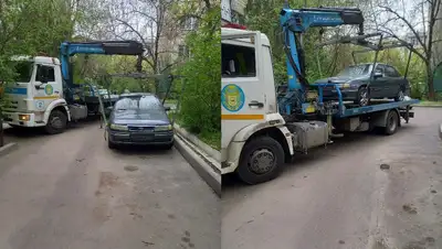 Полиция Алматы, госномера, фото - Новости Zakon.kz от 15.04.2022 18:30