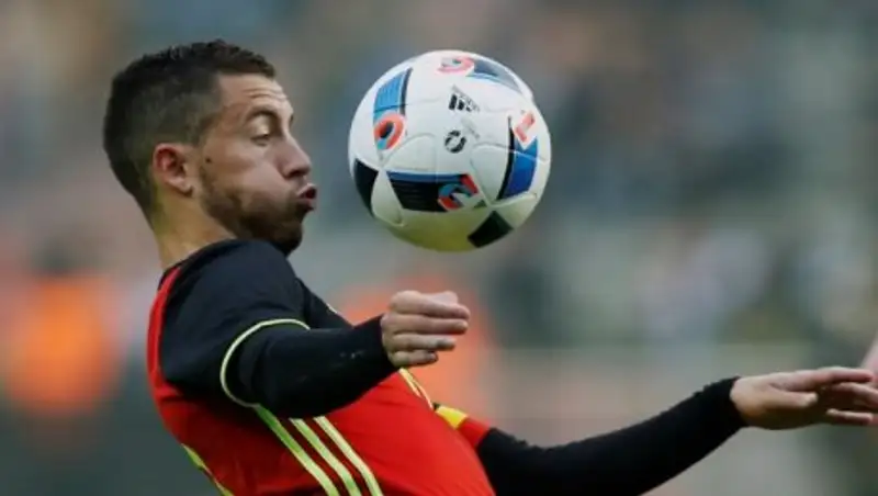 Азар был признан лучшим игроком матча Швеция – Бельгия