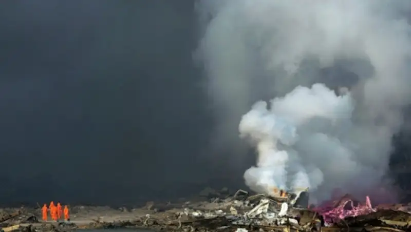 Число жертв взрыва на складе в китайском Тяньцзине достигло 104