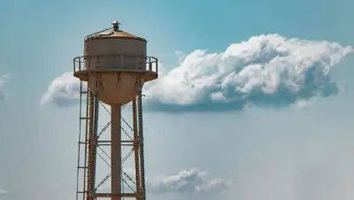 Водонапорная башня, Акмолинская область, фото - Новости Zakon.kz от 25.03.2022 09:20