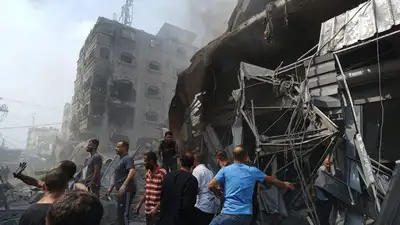 число погибших в секторе Газа превысило 2 тысячи, фото - Новости Zakon.kz от 14.10.2023 16:01