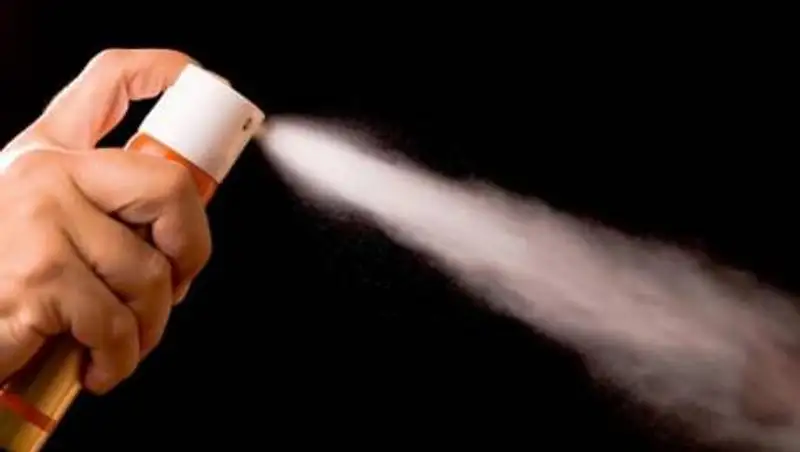 Полицейские применили перцовый баллончик против пьяного водителя