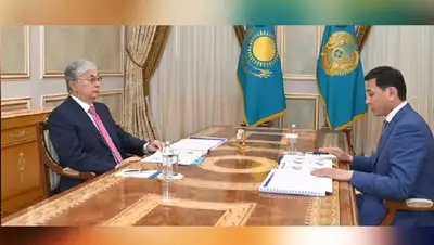 отчет визит Токаев аким столицы, фото - Новости Zakon.kz от 22.06.2022 14:54