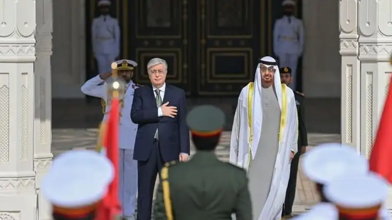 Токаев выразил признательность президенту ОАЭ