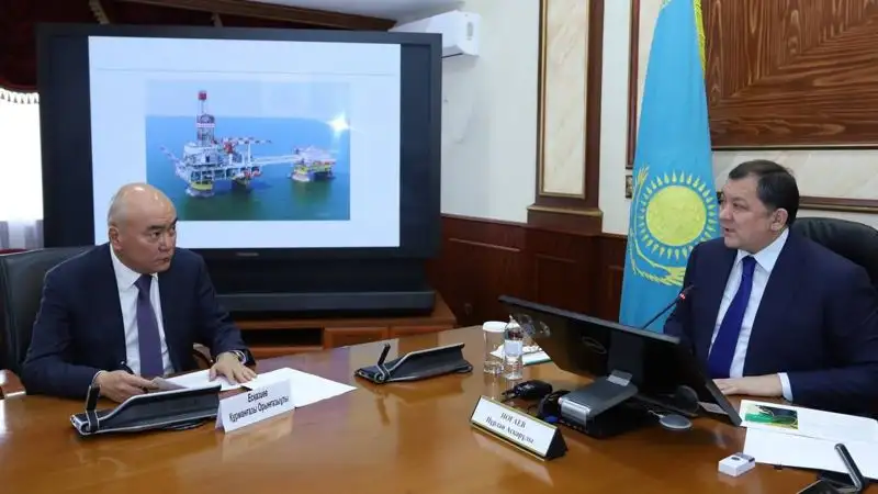 В Мангистау начинают реализацию нефтегазового проекта по освоению трех месторождений, фото - Новости Zakon.kz от 22.02.2023 16:48