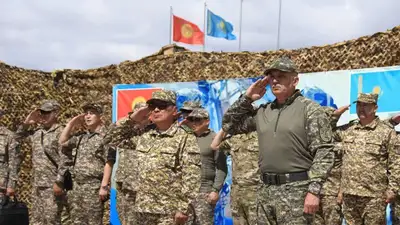 Спецподразделения Казахстана и Кыргызстана провели учения