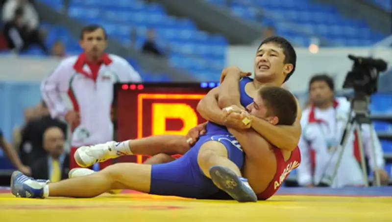 Казахстанский борец-классик Алмат Кебиспаев стал бронзовым медалистом Азиады