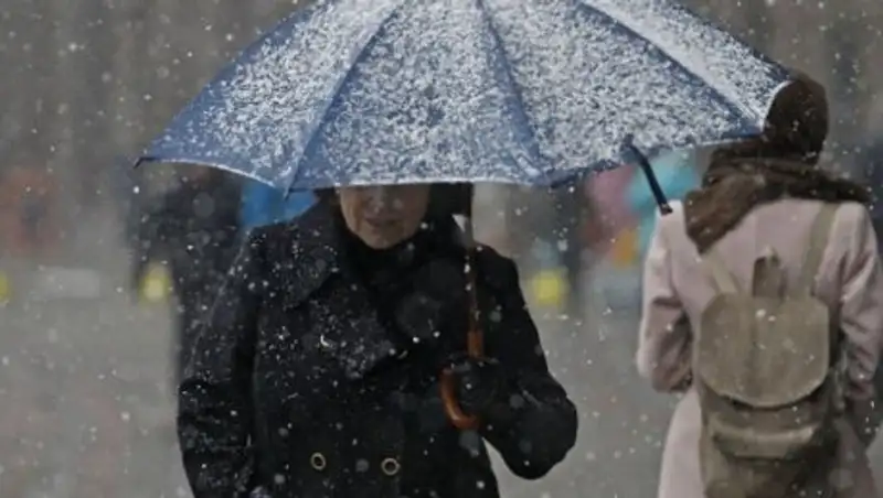 Дожди с мокрым снегом выпадут в Казахстане