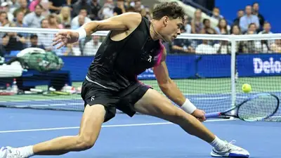  US Open-2023: Бен Шелтон стал вторым полуфиналистом мужского турнира, фото - Новости Zakon.kz от 06.09.2023 12:41