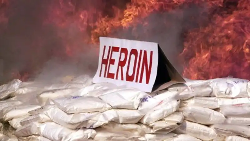 В Костанае наркодилер спрятал героин в могиле