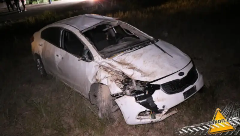 16-летний водитель попал в смертельное ДТП на трассе в Алматинской области