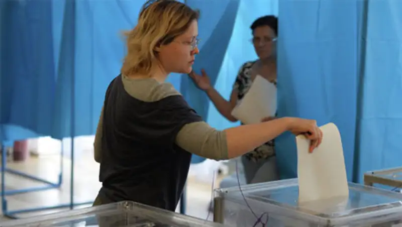 Президентские выборы на Украине. Онлайн-репортаж