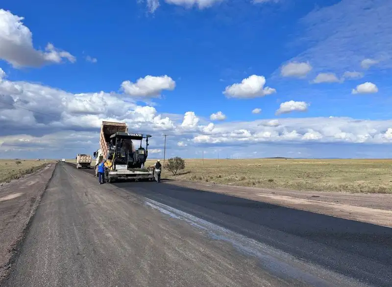 Аким Ұлытау рассказал о дорожных работах в регионе, фото - Новости Zakon.kz от 06.10.2023 11:53