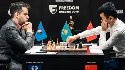 Сыграли вничью в первой партии матча за шахматную корону, фото - Новости Zakon.kz от 09.04.2023 20:49