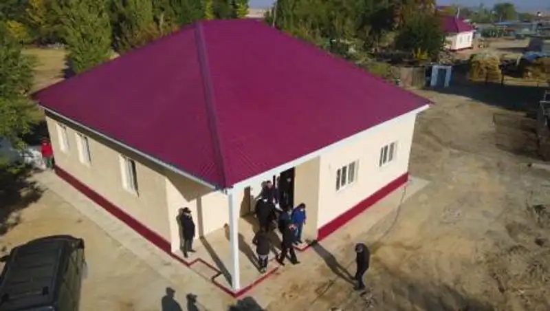 В селе Байзак реконструированы и сданы в эксплуатацию 24 дома