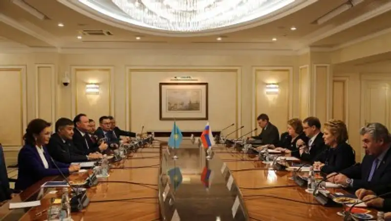 Дарига Назарбаева встретилась с Председателем Совета Федерации Валентиной Матвиенко