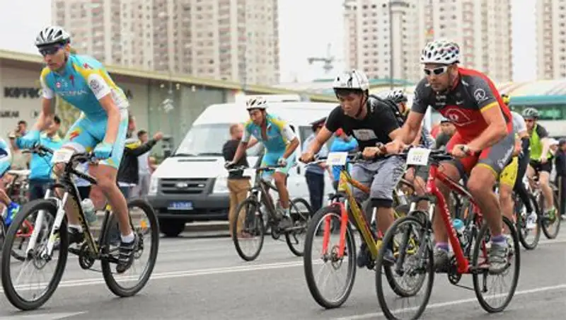 В Алматы прошла велогонка «Tour Of World Class»