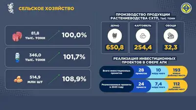 Инвестпроекты на 10 миллиардов тенге реализуются в агропромышленном комплексе Карагандинской области, фото - Новости Zakon.kz от 15.11.2023 14:30