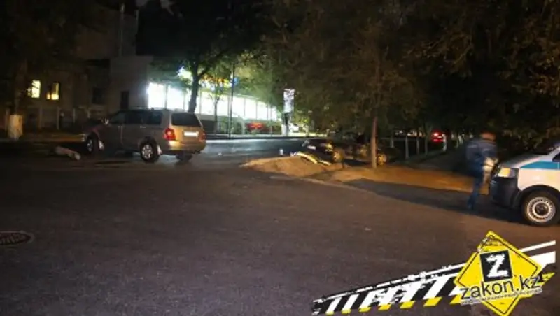 Предположительно пьяный водитель Toyota стал причиной ДТП в Алматы