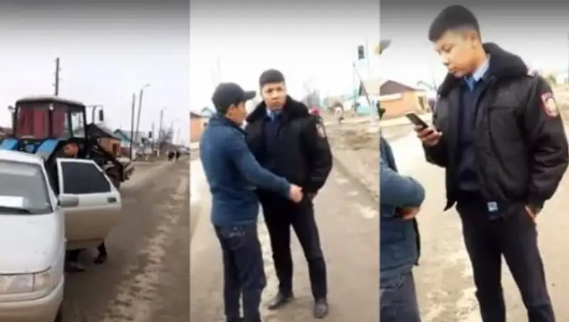 ДВД об «избиении» полицейским жителей ЗКО: Рукоприкладства не было