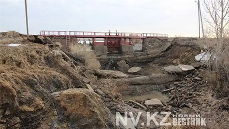 Дамба водохранилища Кокпекты находилась в аварийном состоянии