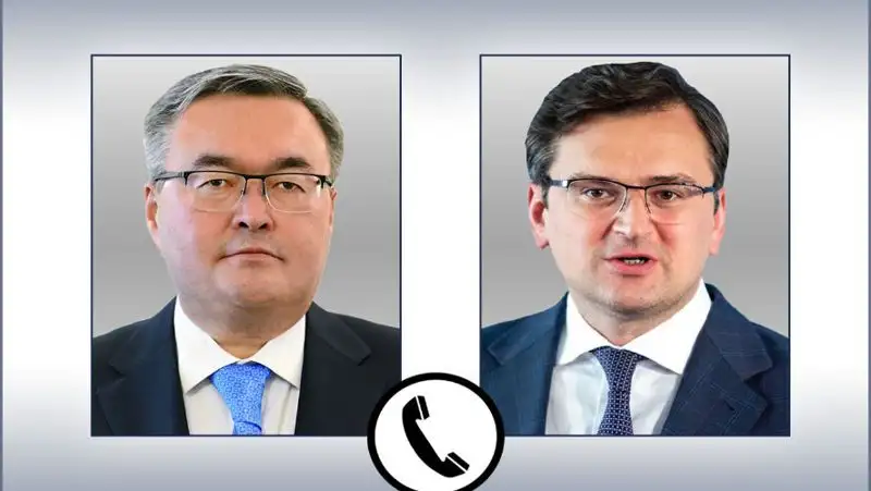 Главы МИД Казахстана и Украины обсудили вопросы двустороннего сотрудничества