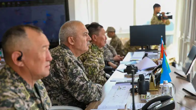 В Казахстане завершились казахстанско-кыргызстанские учения "Боевое содружество – 2023"