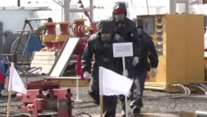 В Актау прошли тактико-специальные учения «Аткылама-2014» 