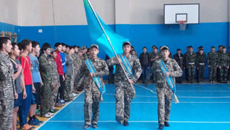 Столичный Департамент по делам обороны провел военно-спортивный слет, фото - Новости Zakon.kz от 26.10.2013 20:44