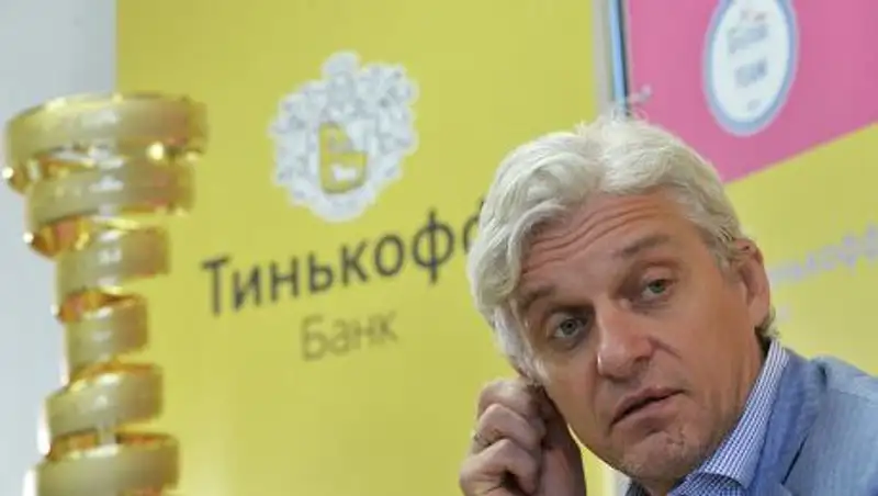 Тиньков: "Велокоманда Tinkoff-Saxo выиграла "Джиро" у целого государства Казахстан"