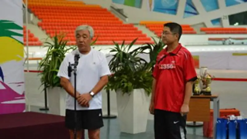 Ерлан Идрисов обыграл Посла КНР в настольный теннис