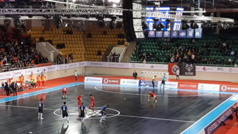 Футзальный ”Кайрат” добыл важную победу в Лиге чемпионов