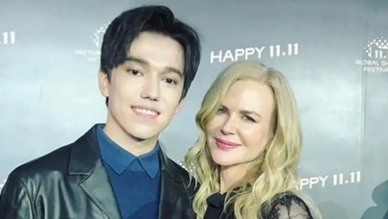 Димаш Кудайберген встретился с Николь Кидман