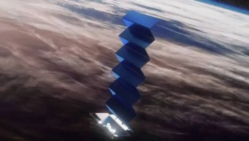 Как выглядит оборудование для приёма интернета Starlink от Илона Маска